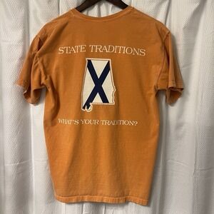 Comfort Colors‎ State Traditions Alabama Orange "What's Your Tradition" MEDIUM